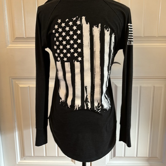 Nine Line America Long Sleeve Top size M - Picture 2 of 6